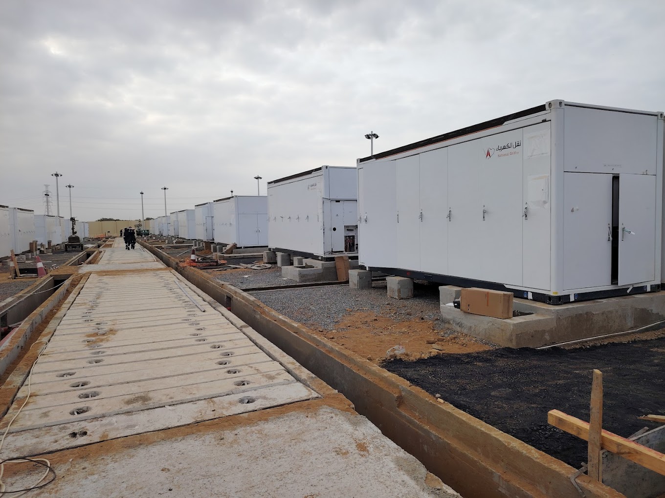 LV CABLE TERMINATION WORKS IN A 500 MW / 2,000 MWH BATTERY ENERGY STORAGE SYSTEM.