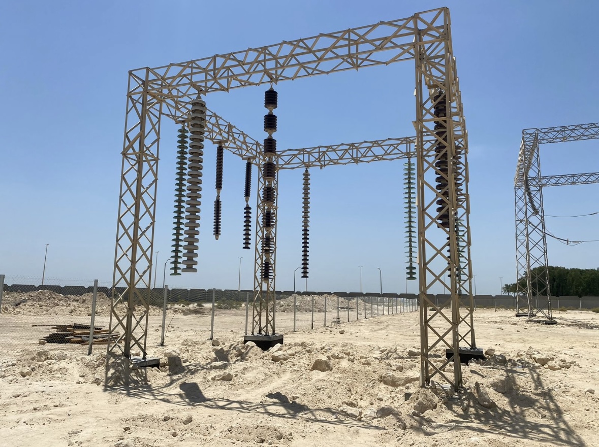 DISMANTLING & TRANSFERRING 2 ELECTRICAL INSULATOR TESTING SITES TO THE NEW SITE.